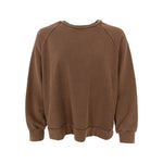 BLACK COLOUR BCEvy Raglan Sweatshirt in Mocca