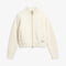 BARBOUR Hazelwood Knitted Zip Through Jumper in Ecru