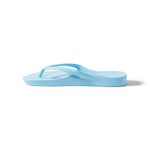 ARCHIES Arch Support Flip Flops in Sky Blue