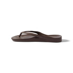 ARCHIES Arch Support Flip Flops in Brown