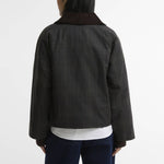 BARBOUR Arlene Checked Wax Jacket in Classic/Shadow Classic