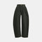 ESSENTIEL ANTWERP Kokos Colour Denim Barrel Leg Jeans in Dusty Green