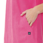 MOUSQUETON Fanette Plain Dress in Fuchsia Pink