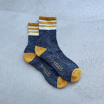 IVY ELLIS Womens Highland Coastline Socks in Firemoor