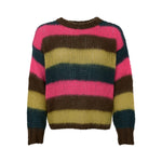 BLACK COLOUR BCMarty Striped Jumper in Multi