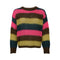 BLACK COLOUR BCMarty Striped Jumper in Multi