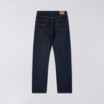 EDWIN Kaihara Regular Straight Indigo Lightweight Red Selvage Jeans in Blue Rinsed