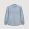 HARTFORD Faith Cotton Shirt in Light Indigo