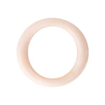VANESSA BARONI Big Loop Bangle in Latte Marble