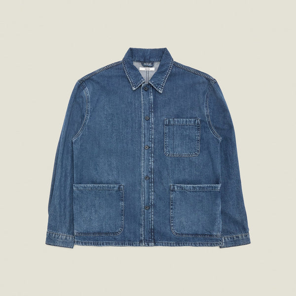 WALTER Lotus Workshirt in Indigo