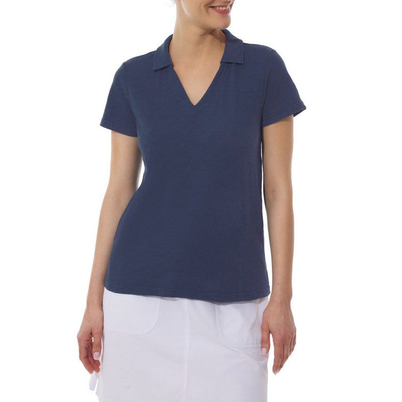 MOUSQUETON Flammen Jersey T Shirt in Navy