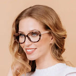 Bonnie Reading Glasses in Pink Marble