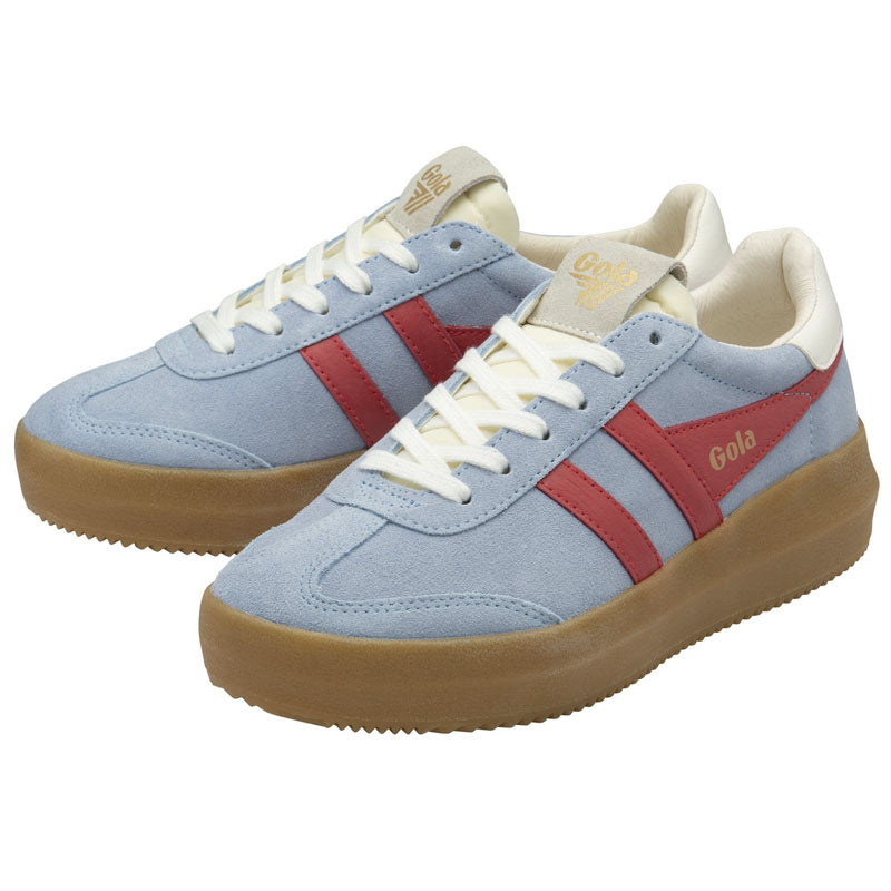 GOLA Athena Trainers in Air/Coral/Off White/Gum