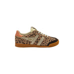 GOLA Elan Safari Leopard Print Suede Trainers in Leopard/Mocha/Gold/Terracotta