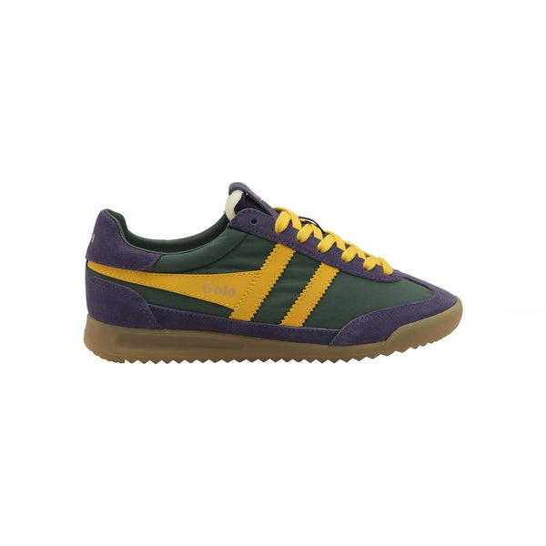 GOLA Firefly Womens Sneakers in Evergreen/Plum/Sun