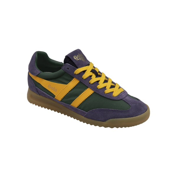 GOLA Firefly Womens Sneakers in Evergreen/Plum/Sun