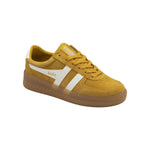 GOLA Grandslam Suede Womens Sneakers in Sun/Off White/Gum