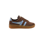 GOLA Grandslam Suede Trainers in Root/Air/Gum