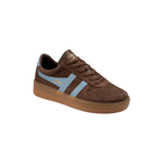 GOLA Grandslam Suede Trainers in Root/Air/Gum