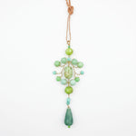 PHILIPPA KUNISCH Gypsy Necklace in Green