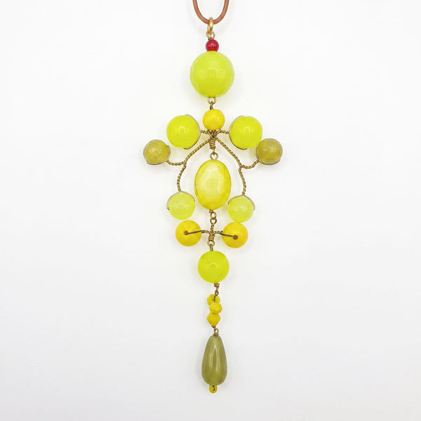 PHILIPPA KUNISCH Gypsy Necklace in Yellow
