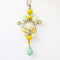 PHILIPPA KUNISCH Gypsy Necklace in Yellow / Green