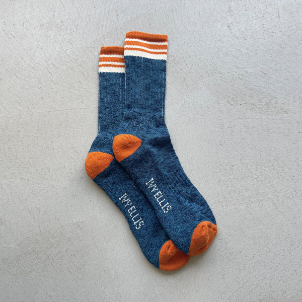 IVY ELLIS Mens Highland Coast Socks in Sannick