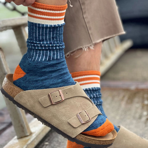 IVY ELLIS Mens Highland Coast Socks in Sannick
