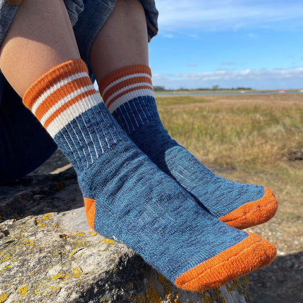 IVY ELLIS Womens Highland Coast Socks in Sannick