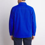 MOUSQUETON Hizilig Cotton Work Jacket in Cobalt