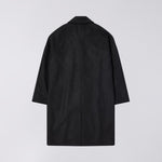 EDWIN Mac Wool Coat in Dark Grey Marl