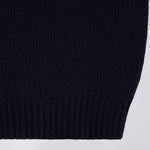 EDWIN Ellis Sweater in Navy/Off White