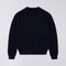 EDWIN Ellis Sweater in Navy/Off White
