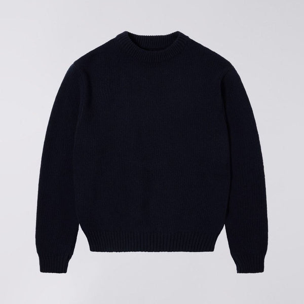 EDWIN Ellis Sweater in Navy/Off White