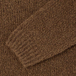 EDWIN Dun Textured Sweater in Taupe