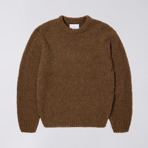 EDWIN Dun Textured Sweater in Taupe