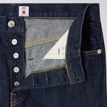 EDWIN Regular Straight Kaihara Indigo Lightweight Red Selvage Jeans in Blue Rinsed