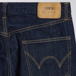 EDWIN Regular Straight Kaihara Indigo Lightweight Red Selvage Jeans in Blue Rinsed
