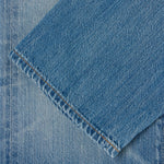 EDWIN Regular Straight Kaihara Indigo Lightweight Red Selvage Jeans in Blue Light Used