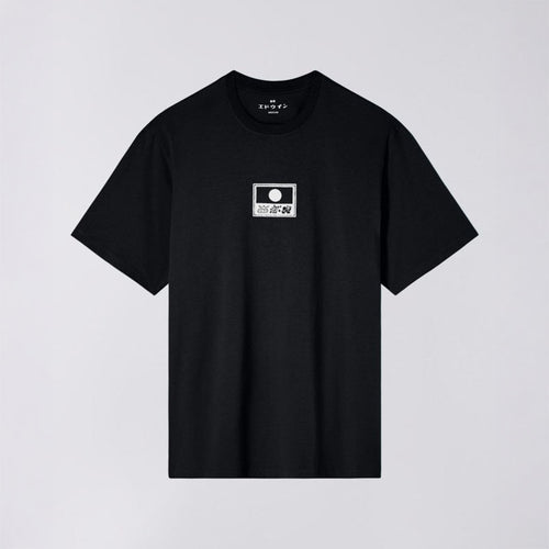 EDWIN Staff T-Shirt Single Jersey in Black