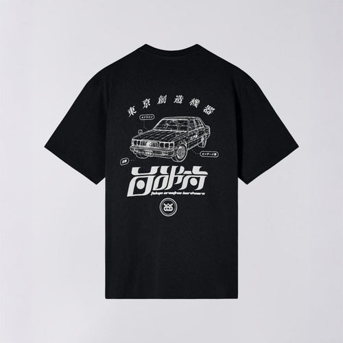 EDWIN Staff T-Shirt Single Jersey in Black