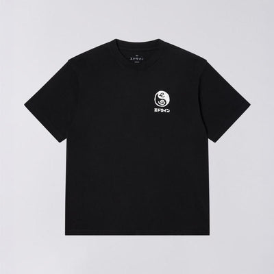 EDWIN High Bear T-Shirt Single Jersey in Black