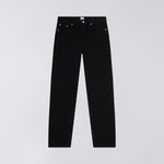 EDWIN Regular Straight Jeans in Black Unwashed