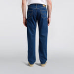 EDWIN Regular Straight Jeans in Mid Blue Used