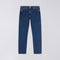 EDWIN Regular Straight Jeans in Mid Blue Used