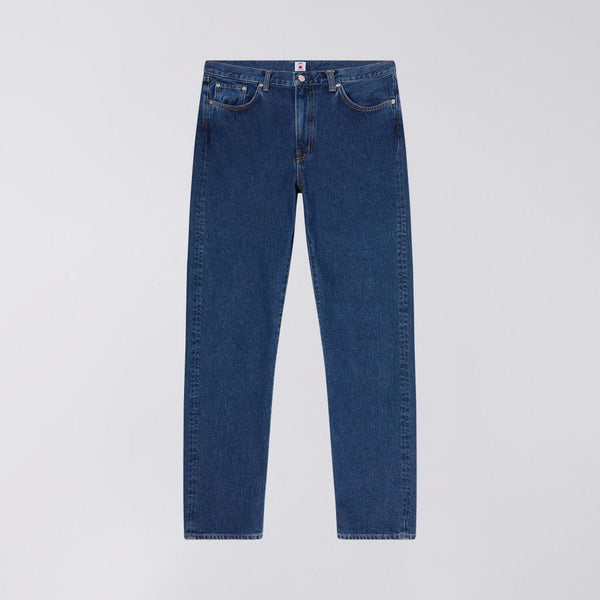 EDWIN Regular Straight Jeans in Mid Blue Used