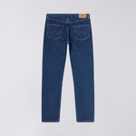 EDWIN Regular Straight Jeans in Mid Blue Used