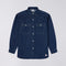 EDWIN Work Shirt in Dark Blue Used