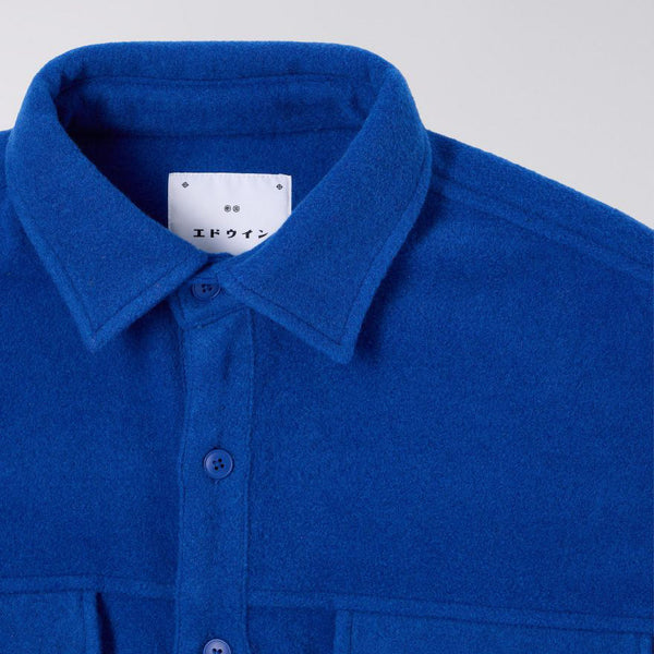 EDWIN Jowen Overshirt  in Deep Ultramarine