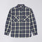 EDWIN Work Shirt in Navy/Green